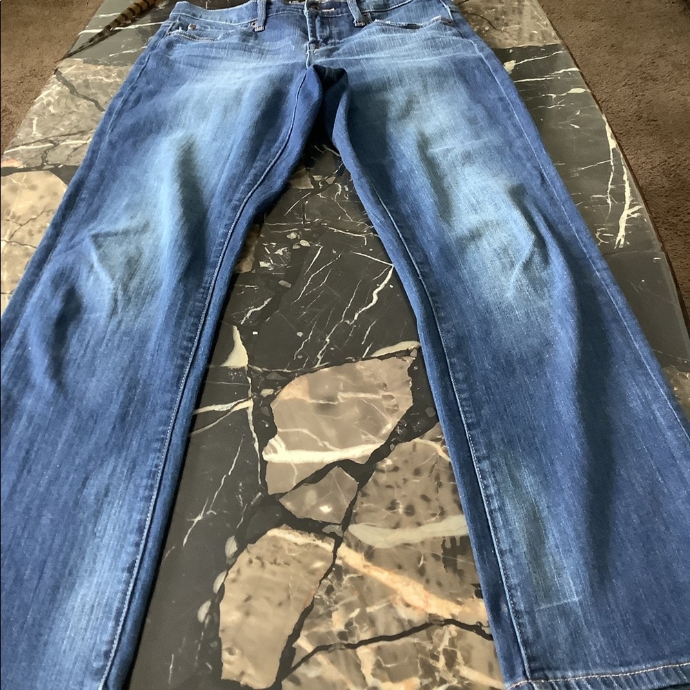Lucky brand easy rider boot cut dark wash jeans size 8 - Picture 7 of 10